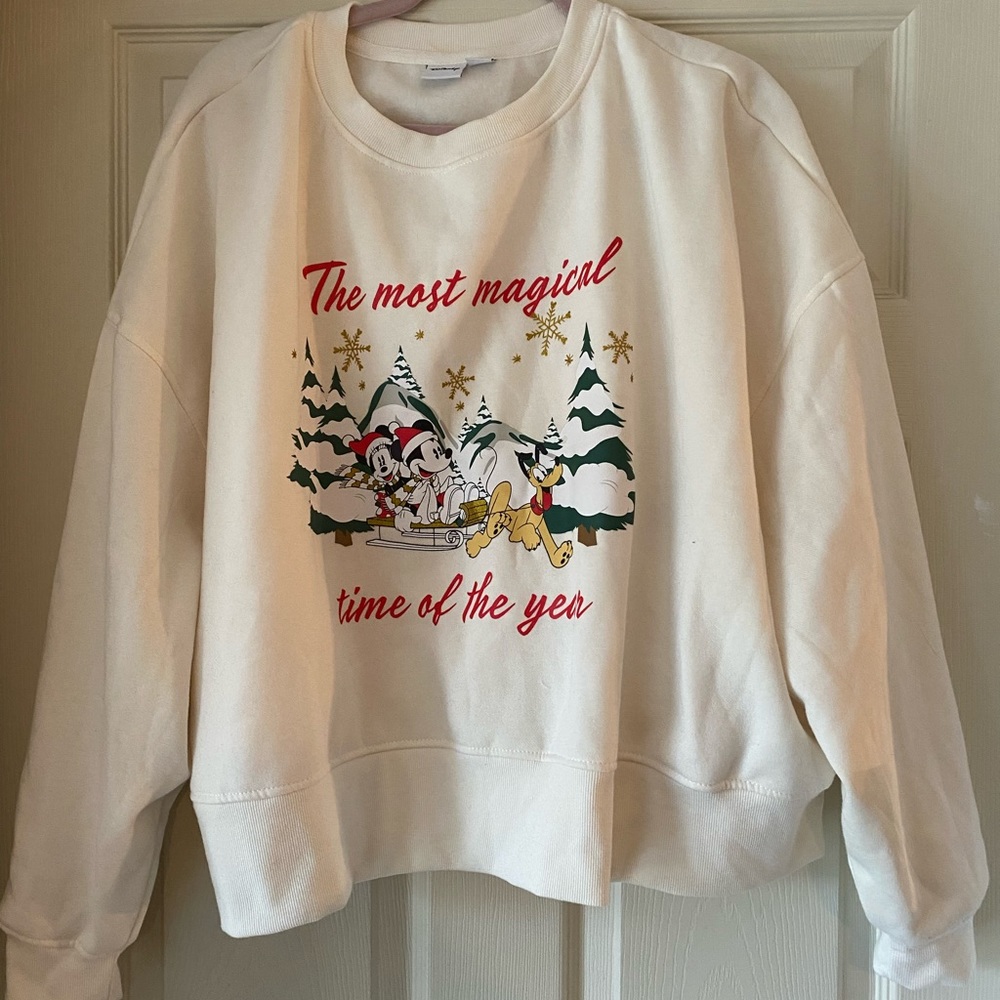 Disney x Primark Christmas Crop Top Sweater